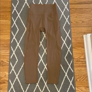 Brown High-Waisted Leggings NWOT